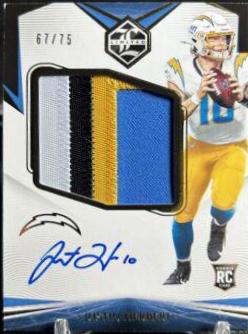 Justin Herbert [Patch Autograph] #145