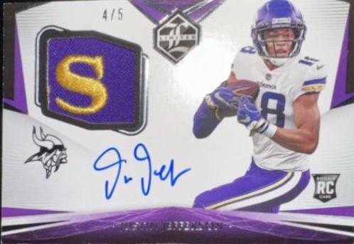 Justin Jefferson [Patch Autograph Silver] #116