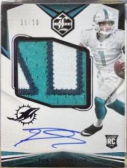 Tua Tagovailoa [Patch Autograph Amethyst] #144