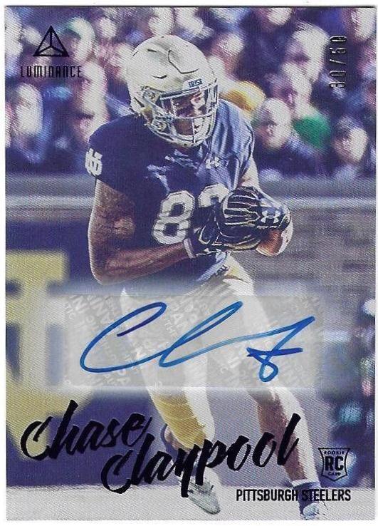 Chase Claypool [Blue Autograph] #161