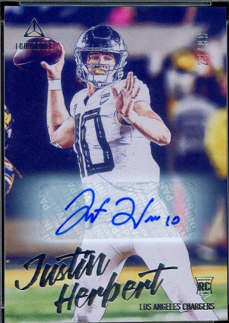 Justin Herbert [Autograph] #103