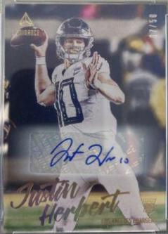 Justin Herbert [Gold Autograph] #103