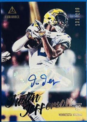 Justin Jefferson [Autograph] #117