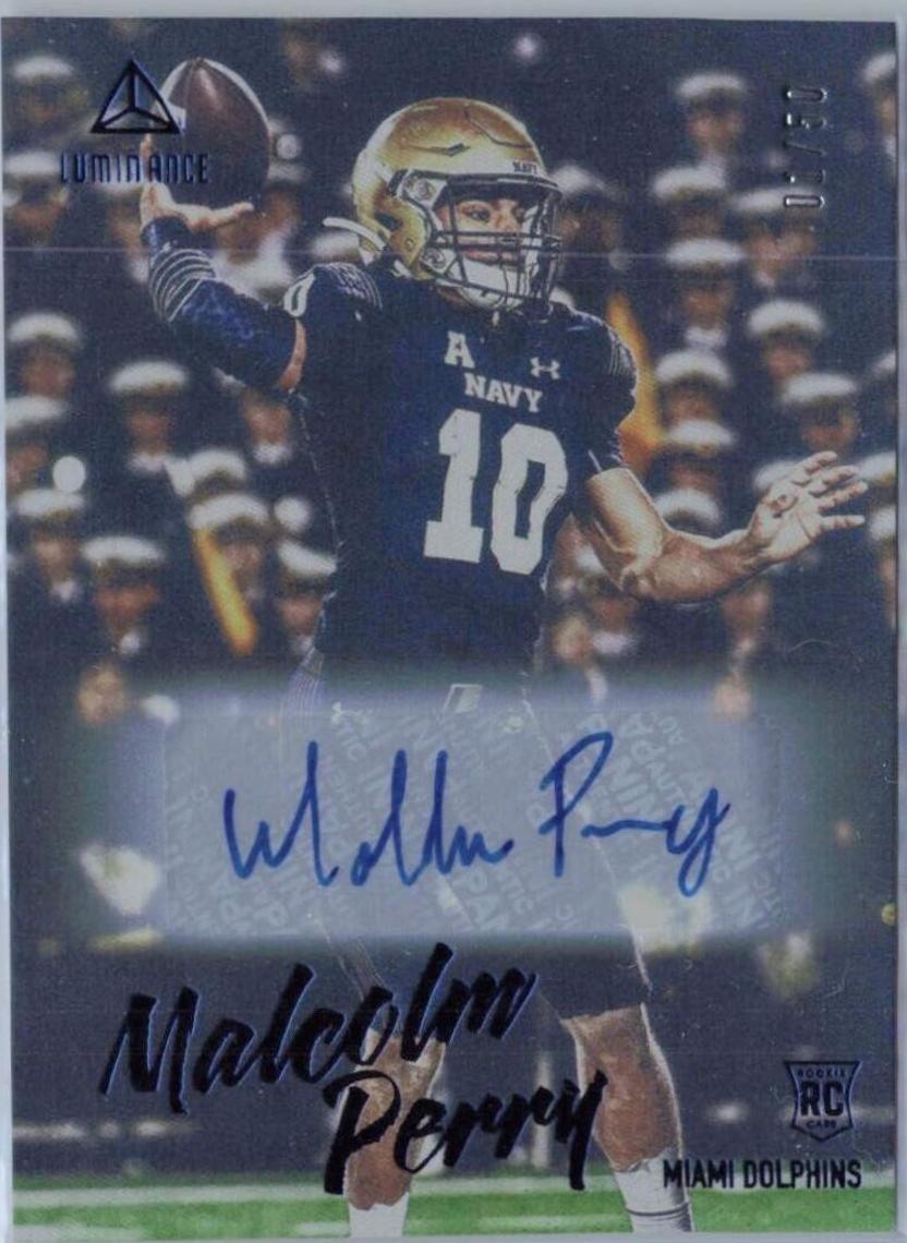 Malcolm Perry [Blue Autograph] #160