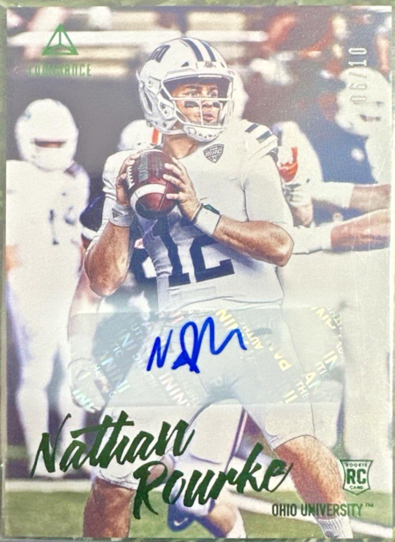 Nathan Rourke [Green Autograph] #186