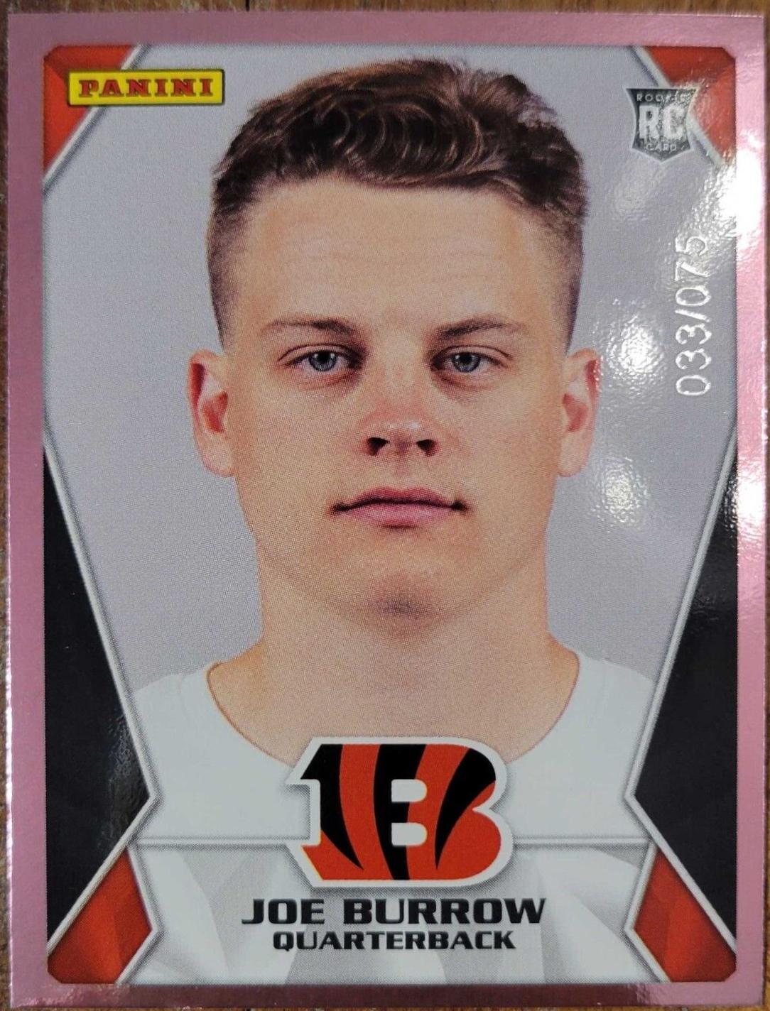 Joe Burrow [Pink] #74