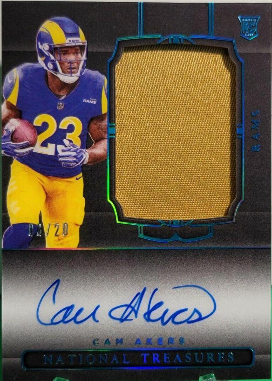 Cam Akers [Patch Autograph Midnight] #177