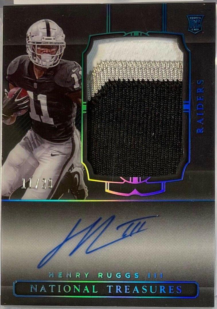 Henry Ruggs III [Patch Autograph Midnight] #169
