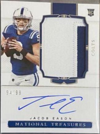 Jacob Eason [Patch Autograph] #160