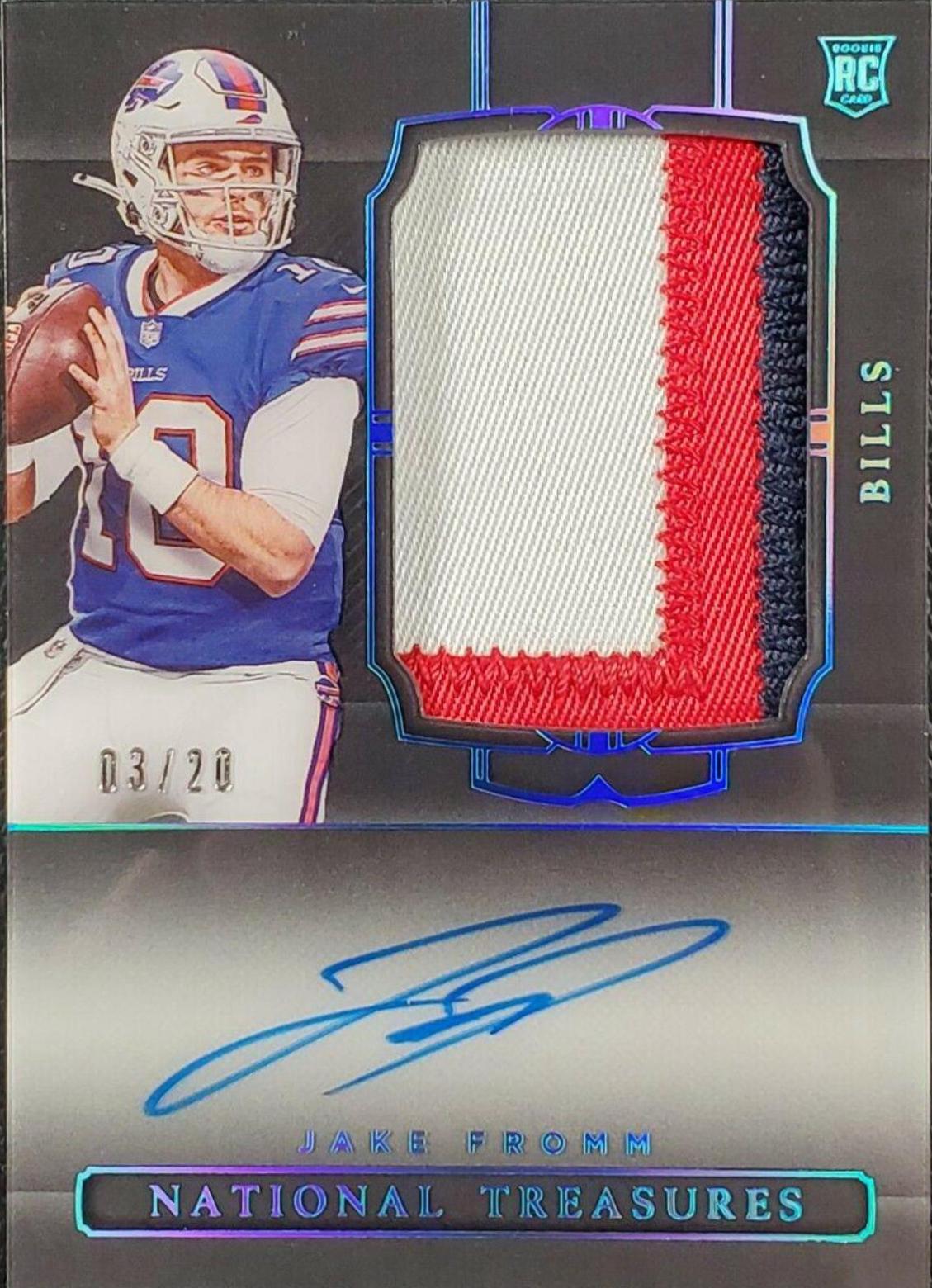 Jake Fromm [Patch Autograph Midnight] #162