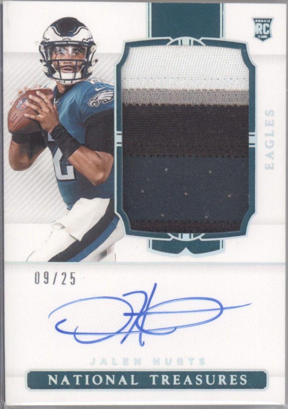 Jalen Hurts [Patch Autograph Holo Silver] #161
