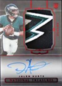 Jalen Hurts [Patch Autograph Midnight] #161