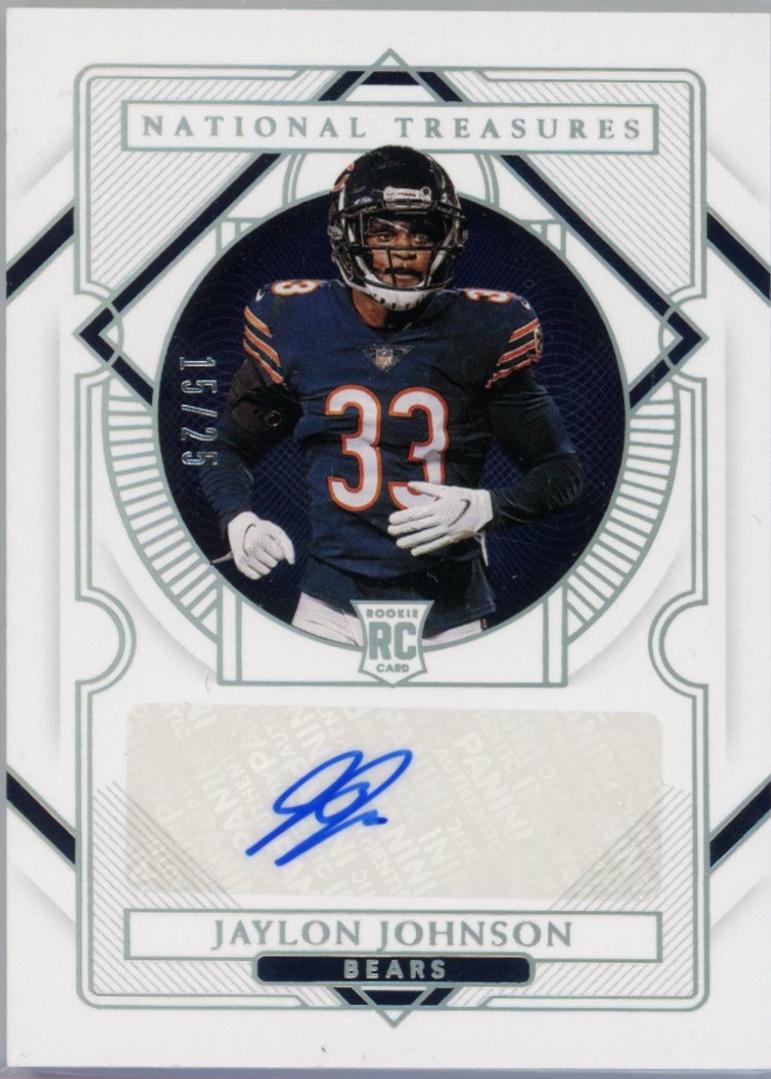 Jaylon Johnson [Signature Holo Silver] #112