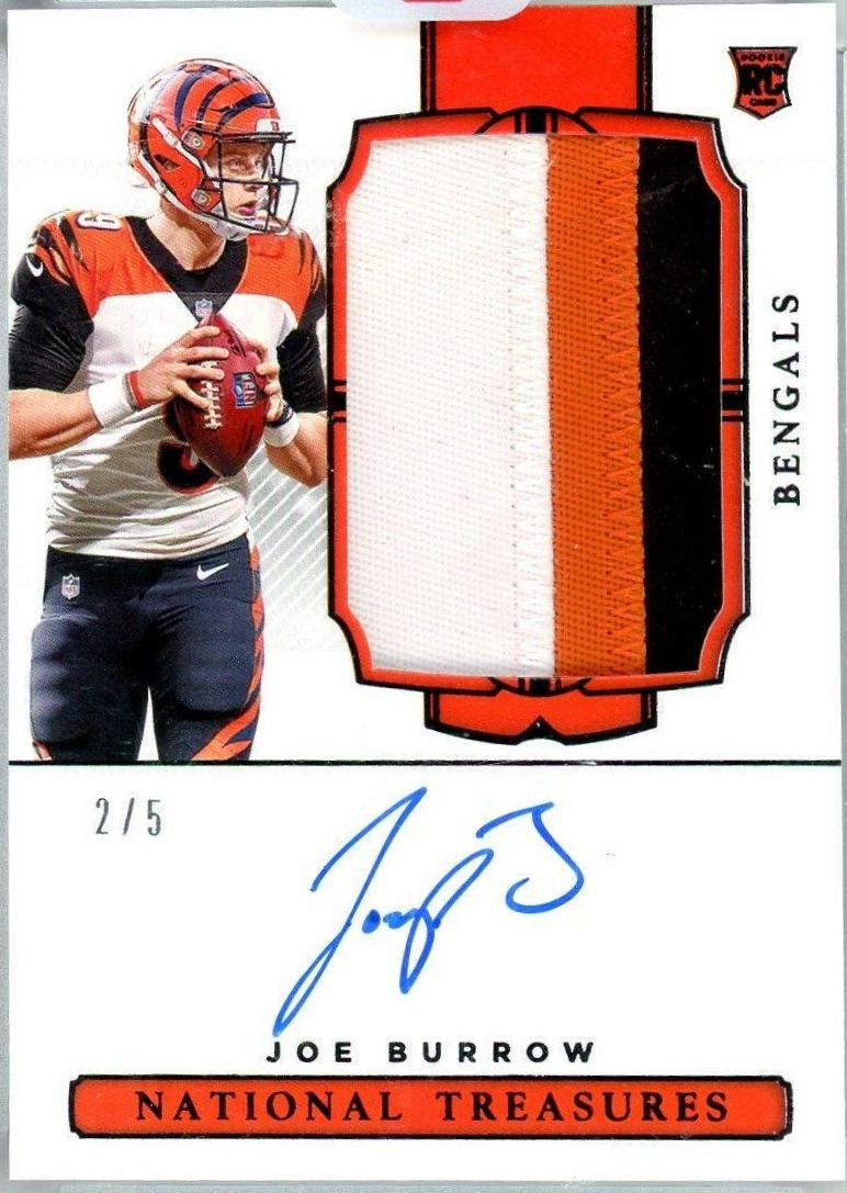 Joe Burrow [Patch Autograph Black] #156