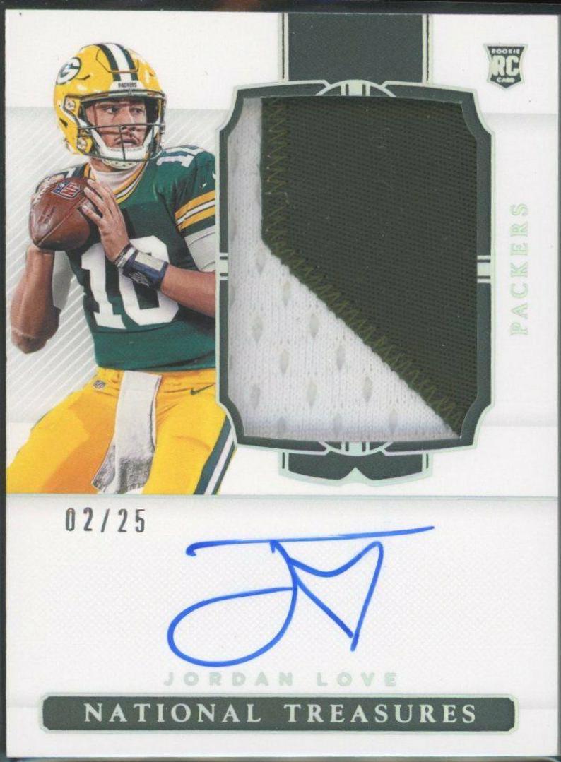 Jordan Love [Patch Autograph Holo Silver] #159
