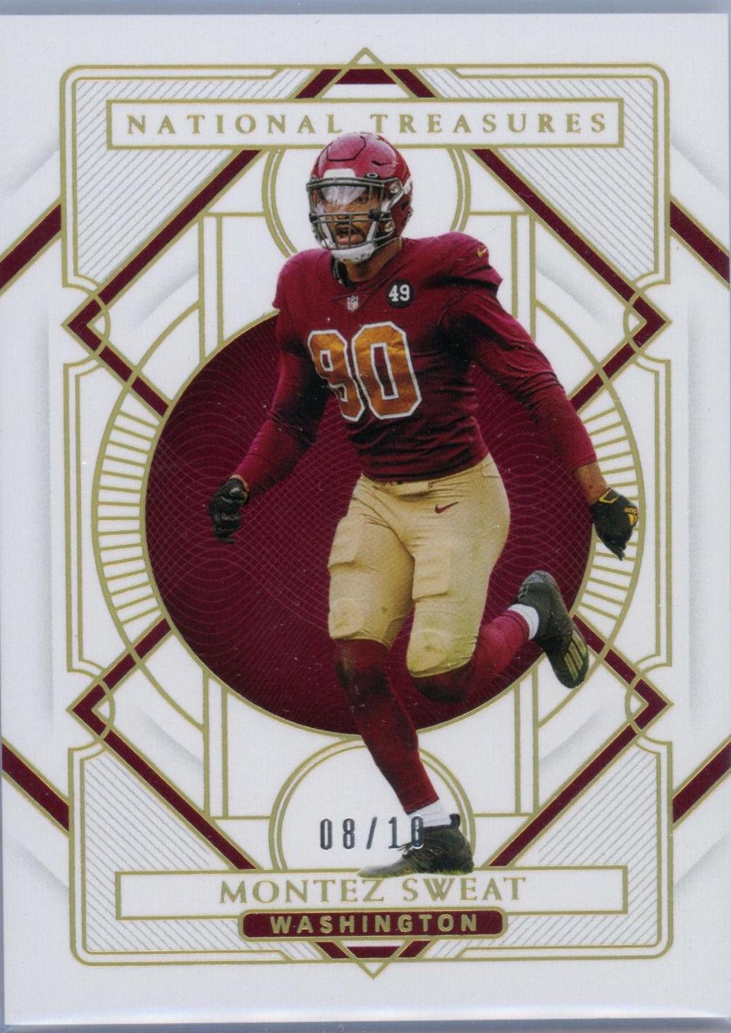 Montez Sweat [Holo Gold] #99