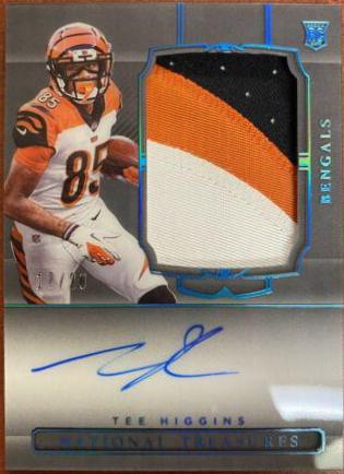 Tee Higgins [Patch Autograph Midnight] #166