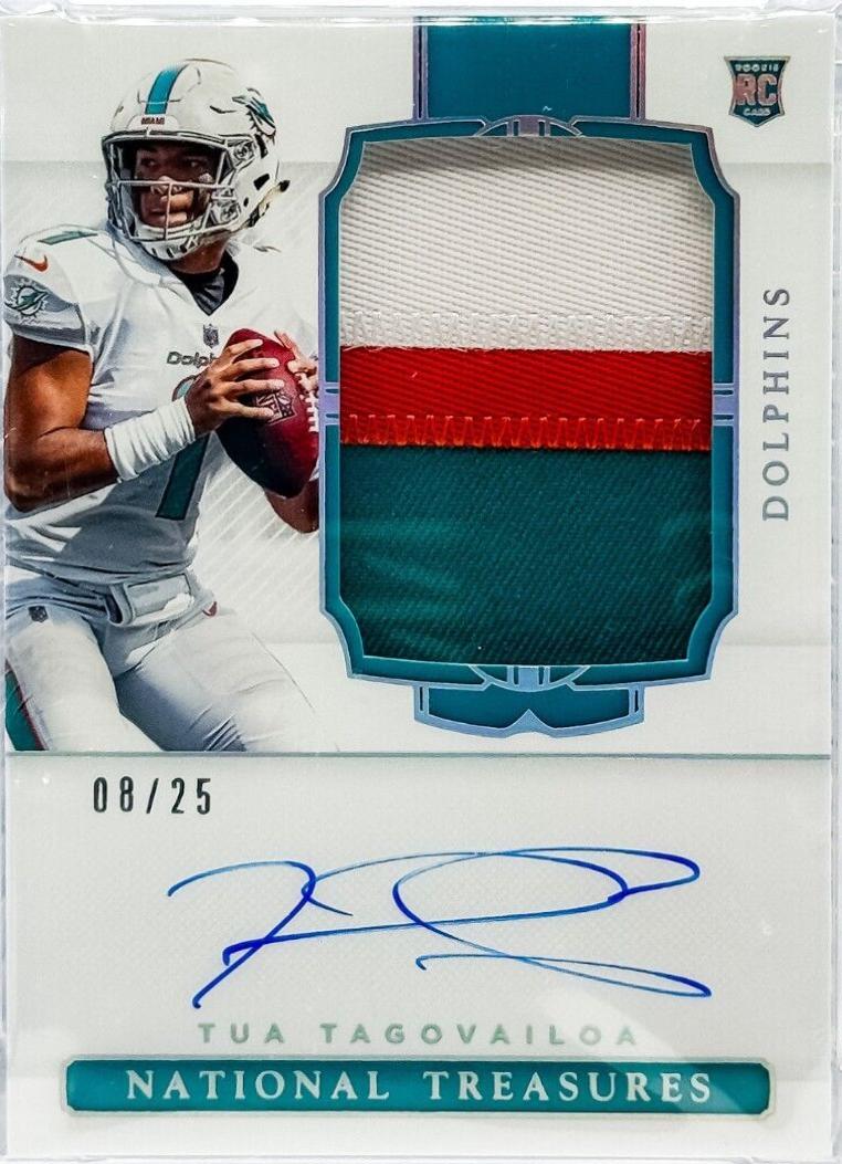 Tua Tagovailoa [Patch Autograph Holo Silver] #157