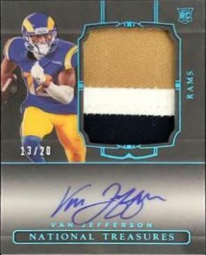 Van Jefferson [Patch Autograph Midnight] #178