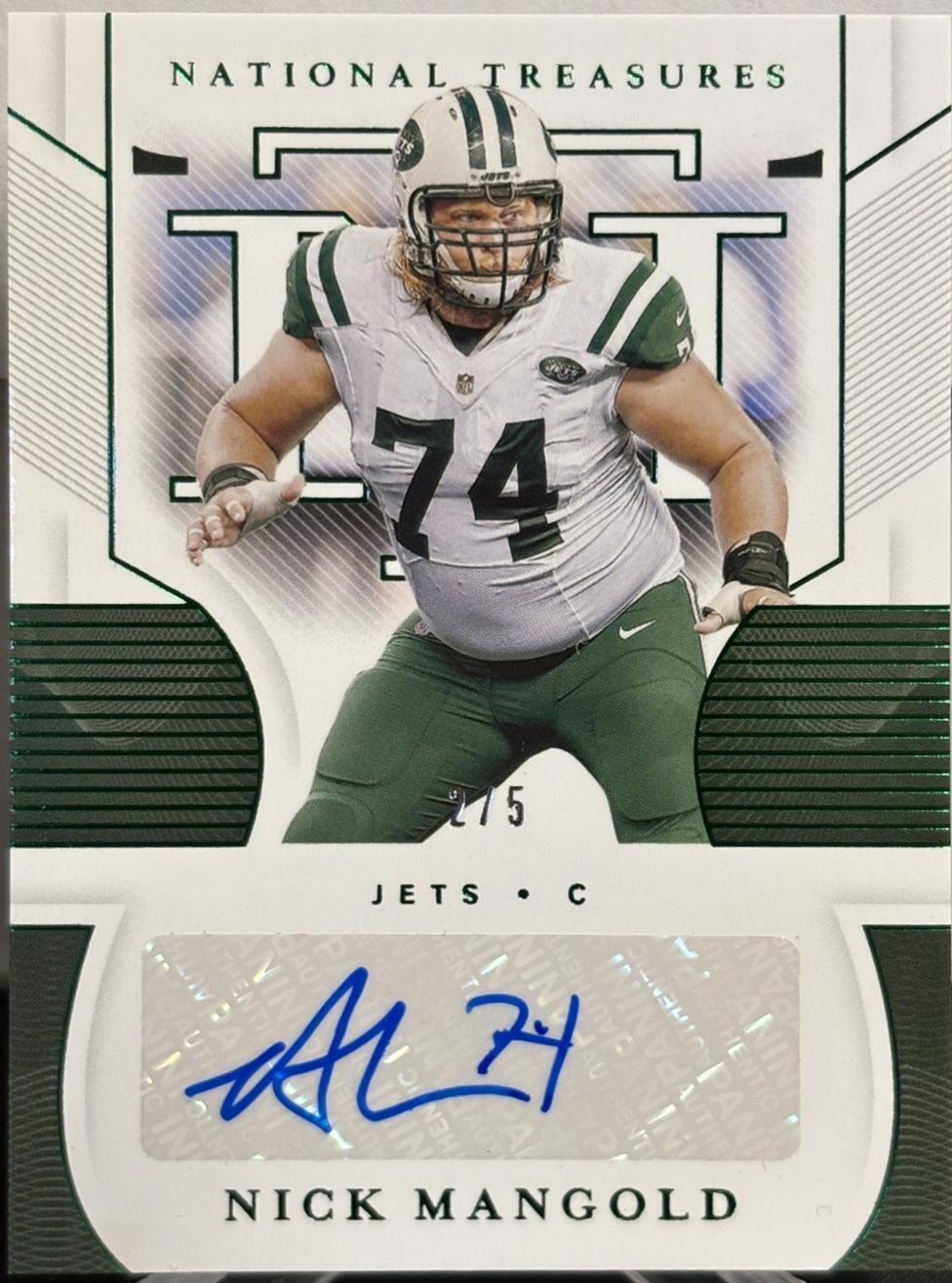 Nick Mangold [Emerald] #S-NM