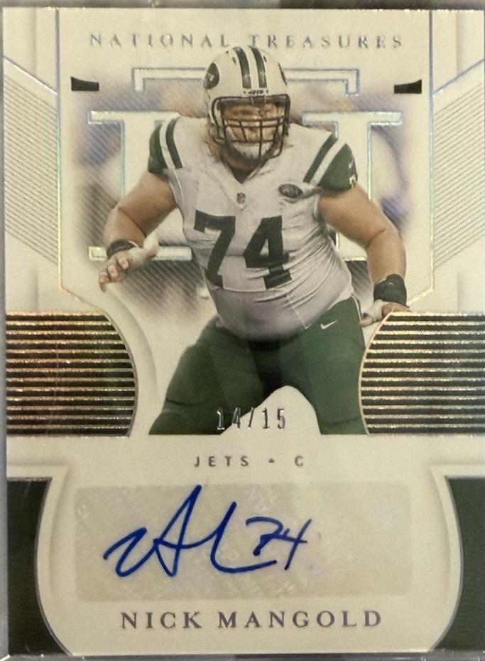 Nick Mangold [Holo Silver] #S-NM