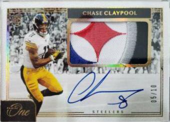 Chase Claypool [Patch Autograph Gold] #20