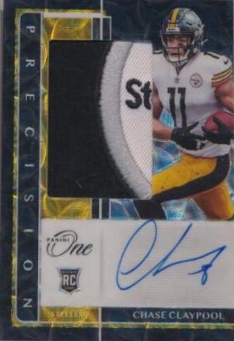 Chase Claypool [Precision Patch Autograph Black] #320