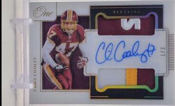 Chris Cooley [Dual Patch Autograph Gold] #146