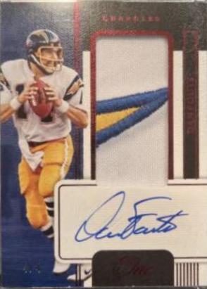 Dan Fouts [Patch Autograph Red] #89
