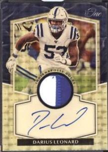 Darius Leonard [Veteran Patch Autograph] #371