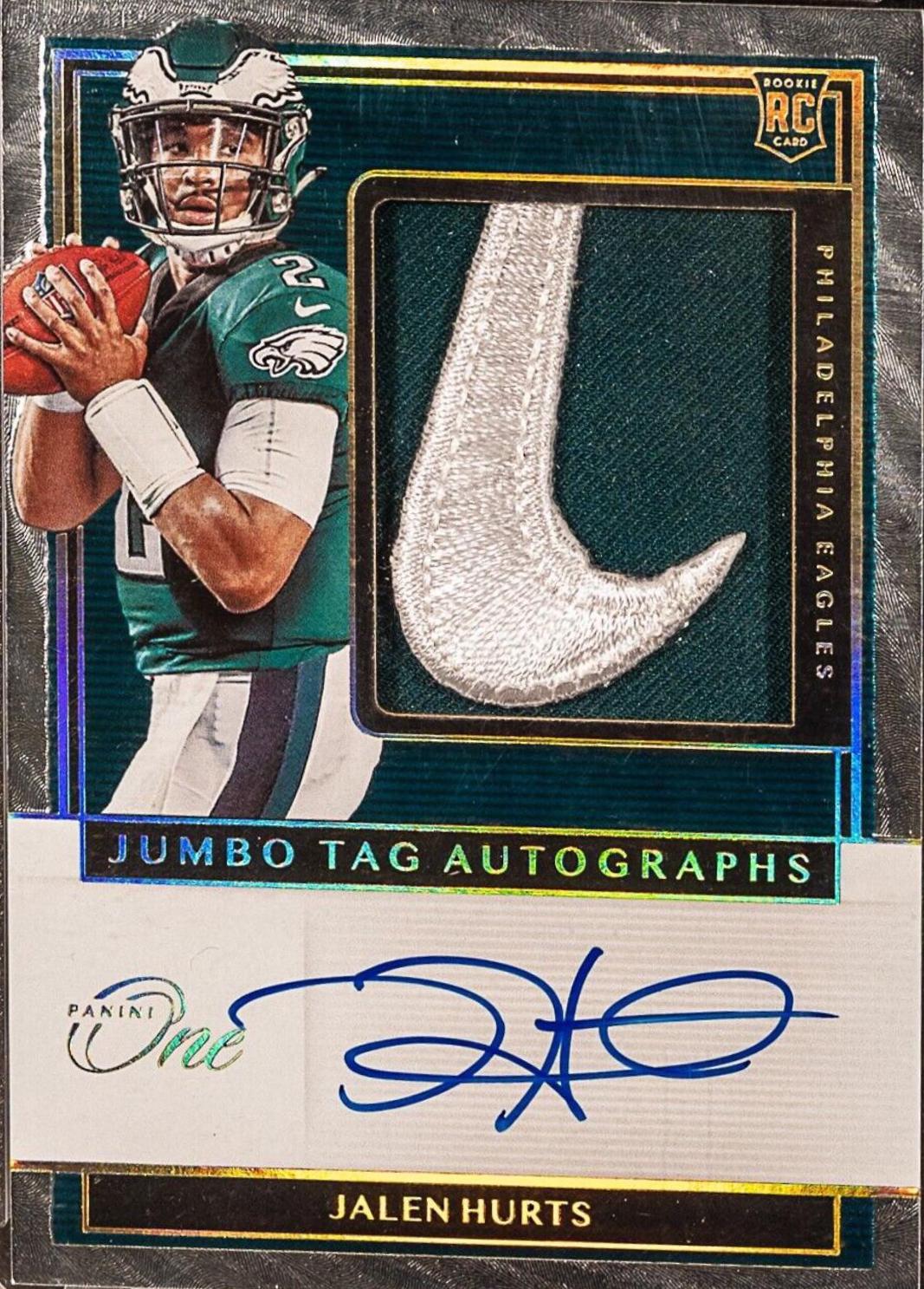 Jalen Hurts [Jumbo Tag Autograph] #265
