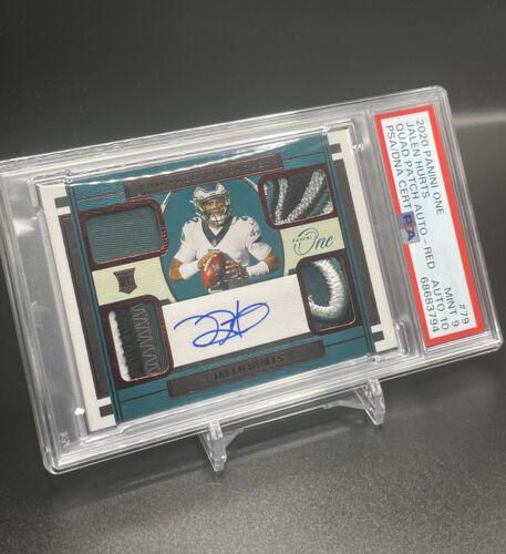 Jalen Hurts [Quad Patch Autograph Red] #79