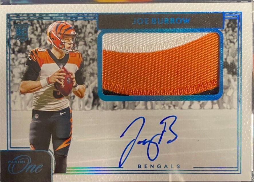 Joe Burrow [Patch Autograph Platinum] #1