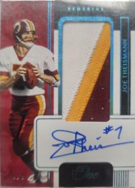 Joe Theismann [Patch Autograph Blue] #97
