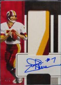 Joe Theismann [Patch Autograph Red] #97