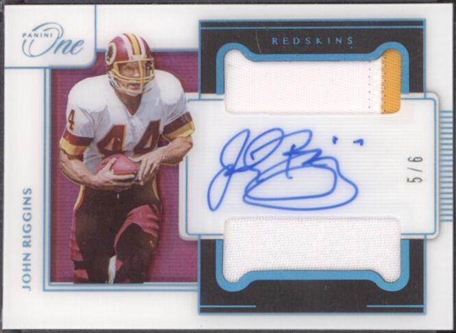 John Riggins [Dual Patch Autograph] #154
