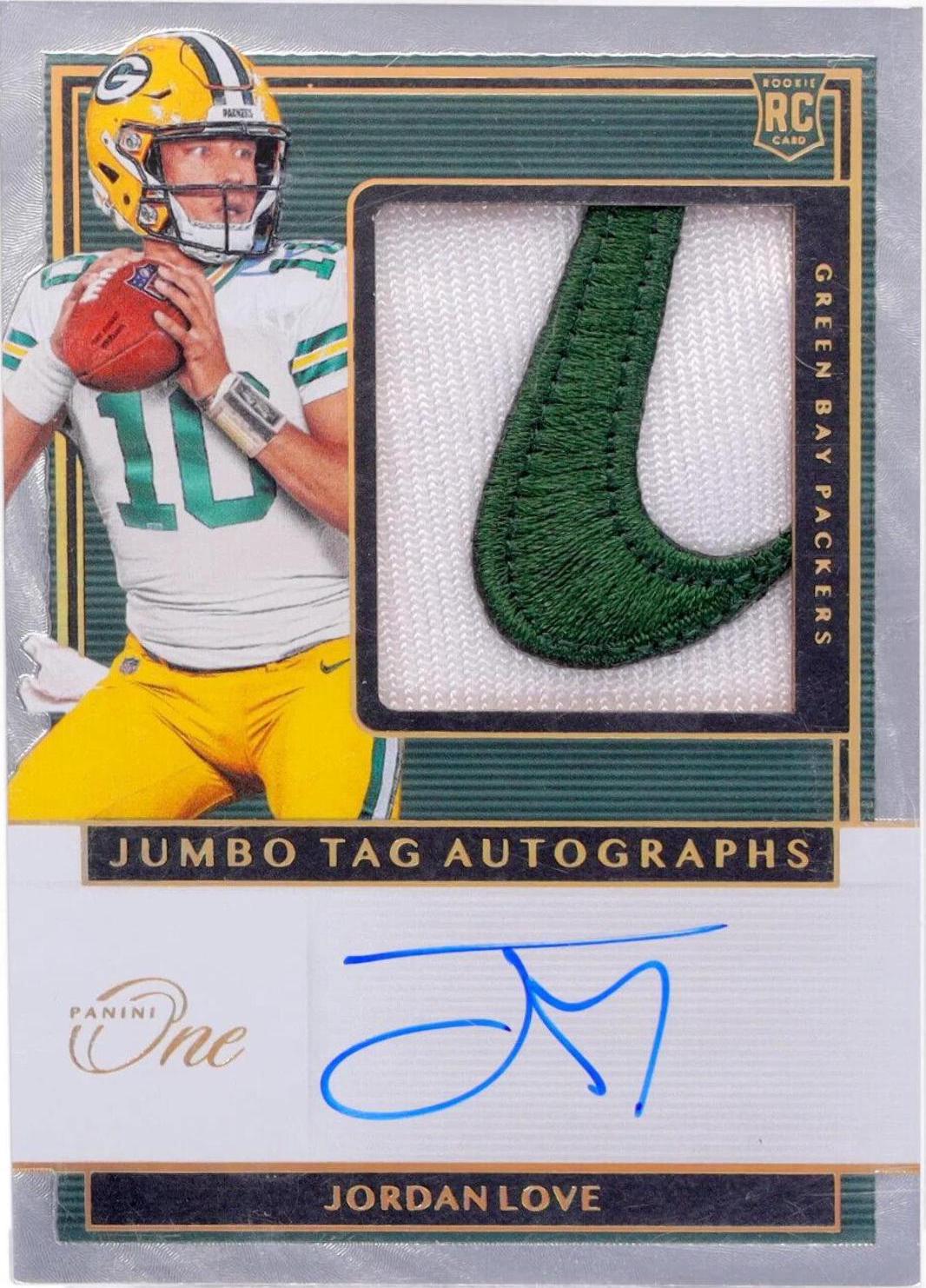 Jordan Love [Jumbo Tag Autograph] #264