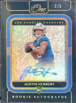 Justin Herbert [Autograph Gold] #103
