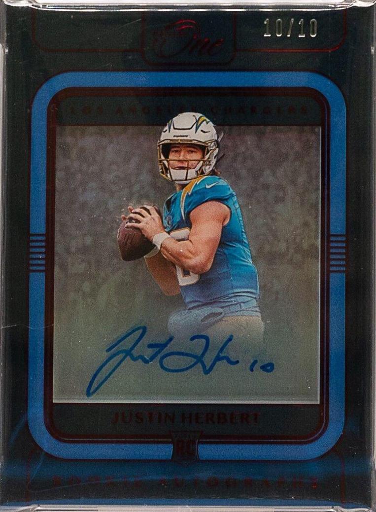 Justin Herbert [Autograph Red] #103