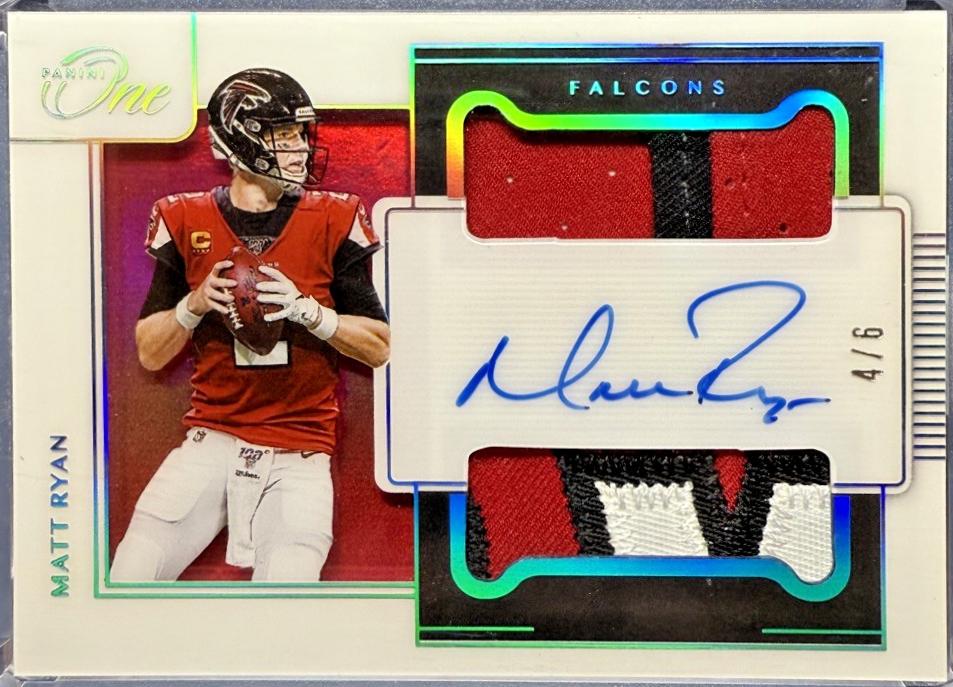 Matt Ryan [Dual Patch Autograph Blue] #161