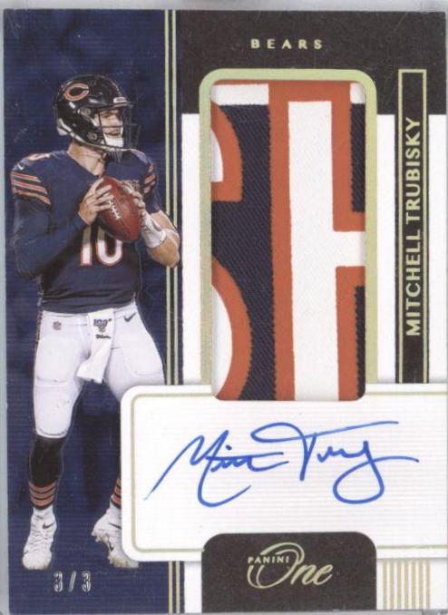 Mitchell Trubisky [Patch Autograph Gold] #81