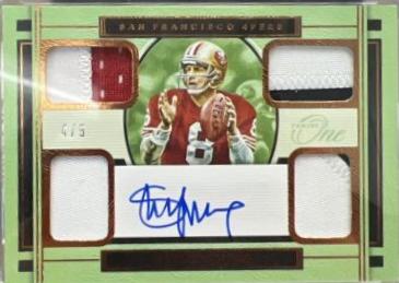 Steve Young [Quad Patch Autograph Bronze] #53