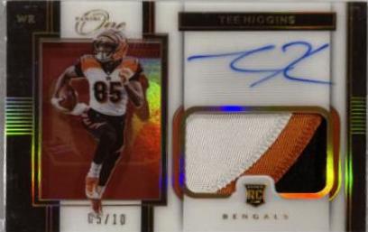 Tee Higgins [Premium Patch Autograph Gold] #120