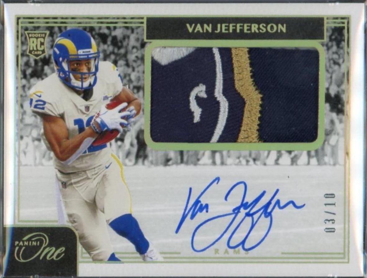 Van Jefferson [Patch Autograph Gold] #30