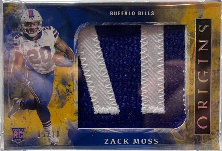 Zack Moss [Gold] #129