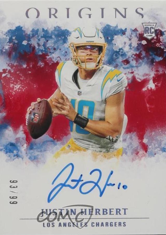 Justin Herbert [Red] #RA-JH