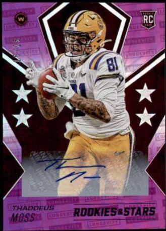 Thaddeus Moss [Longevity Signature Purple] #183