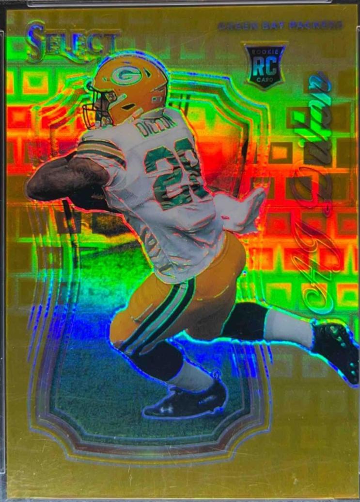 AJ Dillon [Gold Prizm]