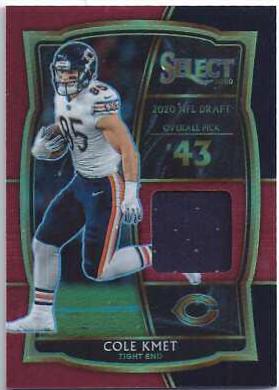 Cole Kmet [Red Prizm] #DS-CKM