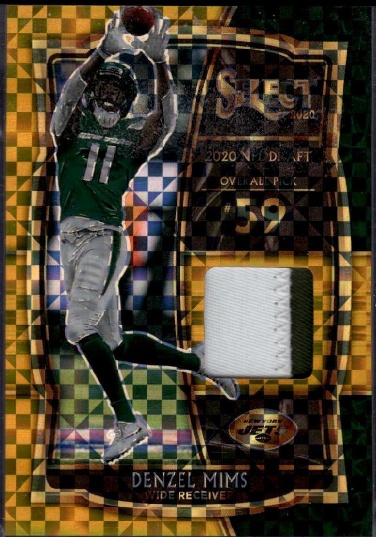 Denzel Mims [Gold Prizm] #DS-DMI